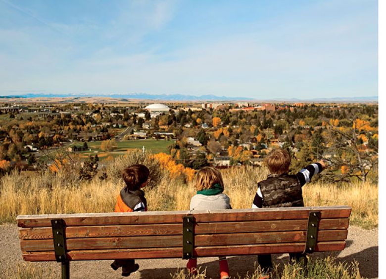 BOZEMAN IN AUTUMN