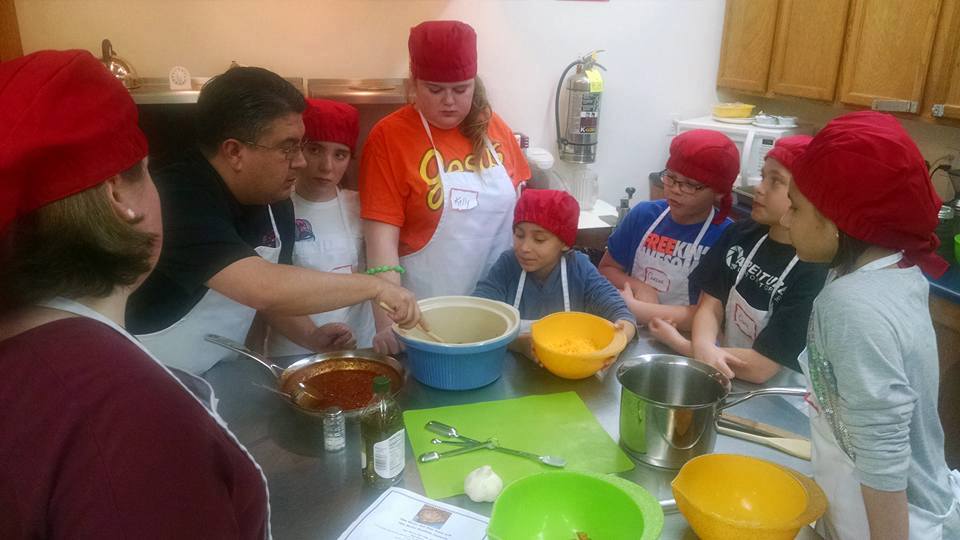Vince and Lisa visit The Salvation Army Nampa Cooking School for Children