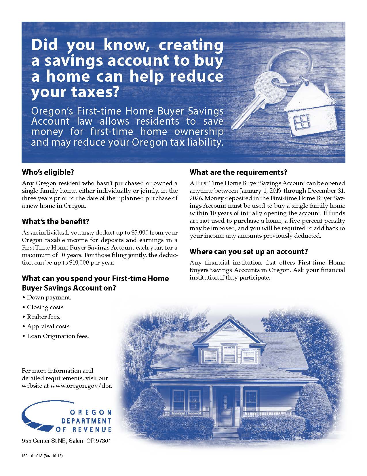 Best Oregon First Time Home Buyer Savings Account Participating Banks in 2023 Learn more here 