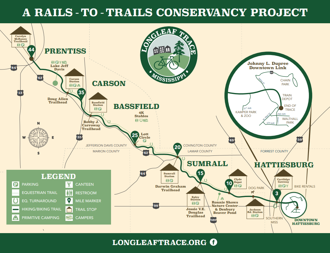 longleaf trace map