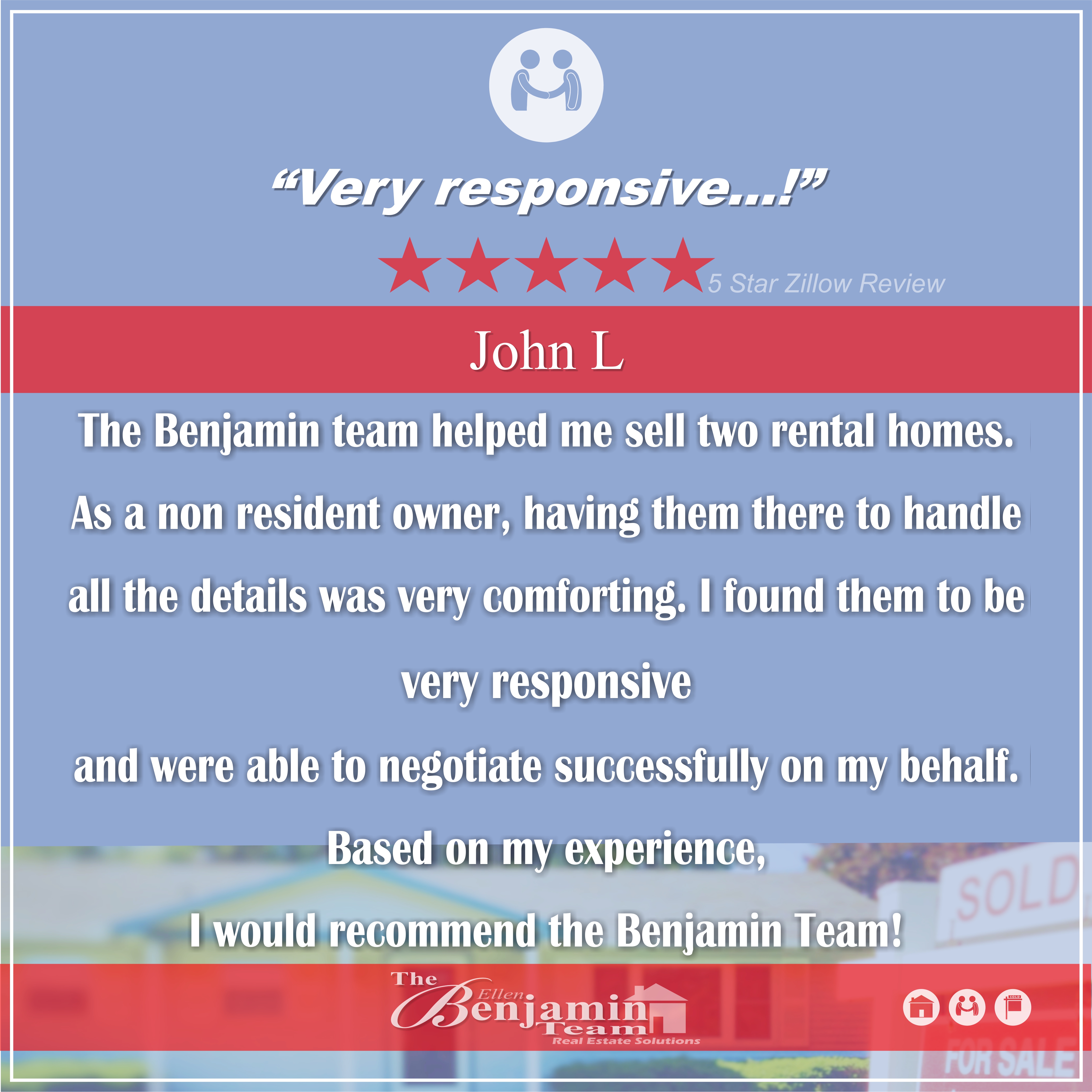 “very responsive…”