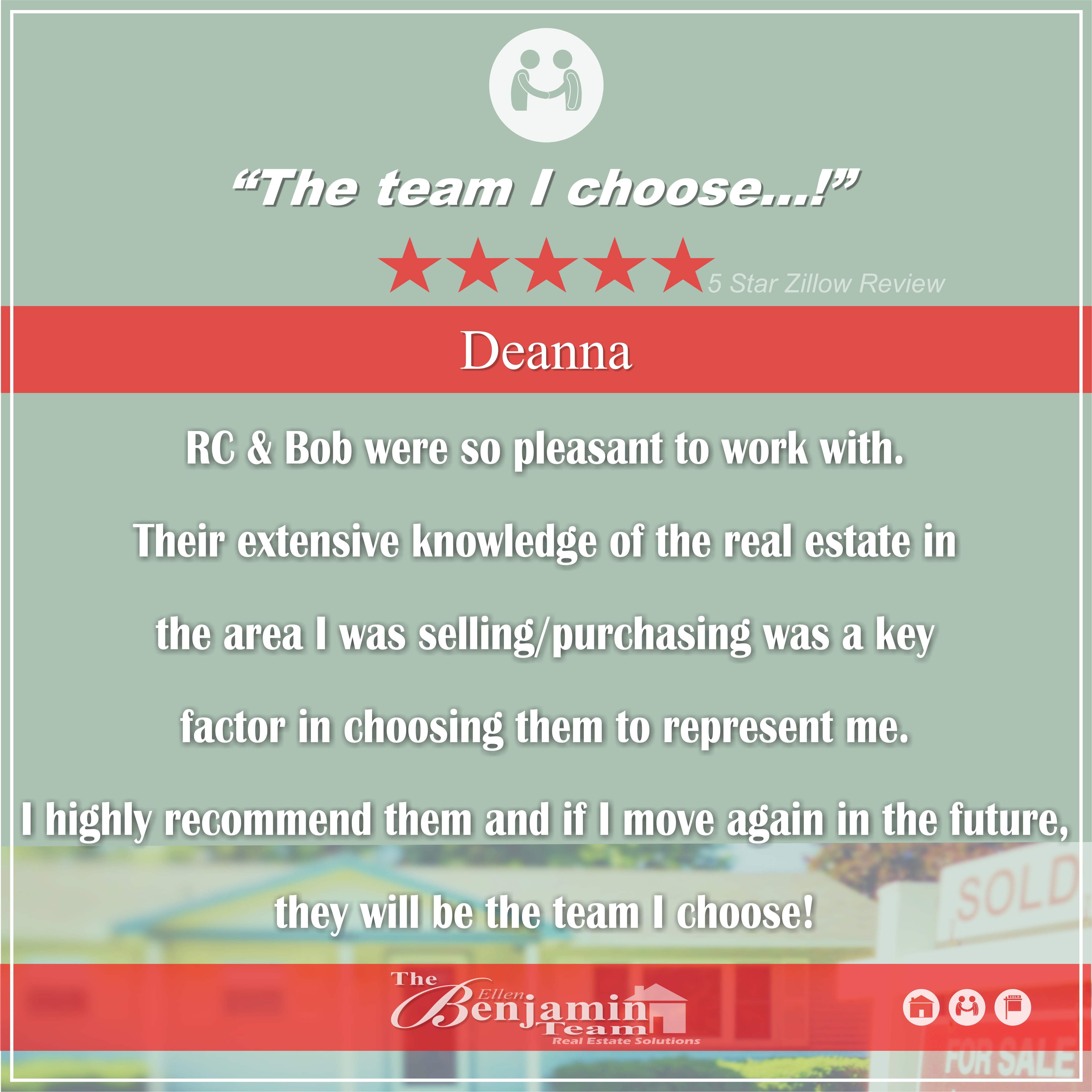 “the team I choose”
