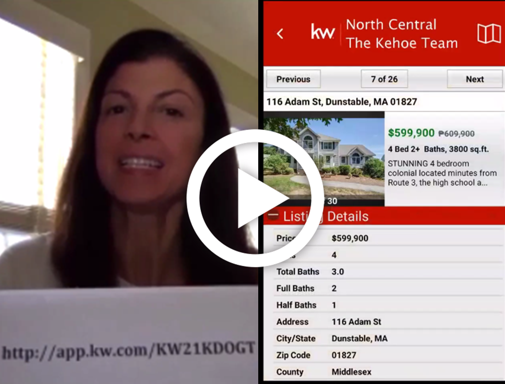 VIDEO: A Much Easier Way To Search For Homes - The Kehoe Team APP