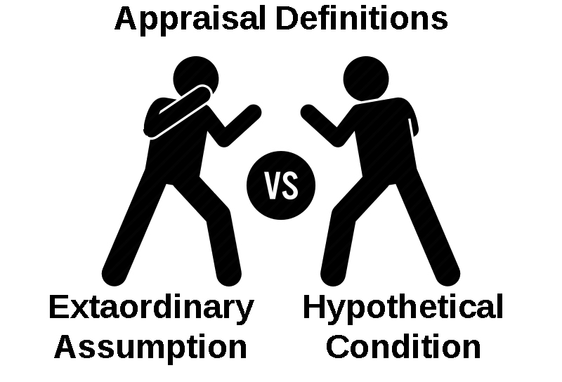 Extraordinary Assumptions VS Hypothetical Conditions