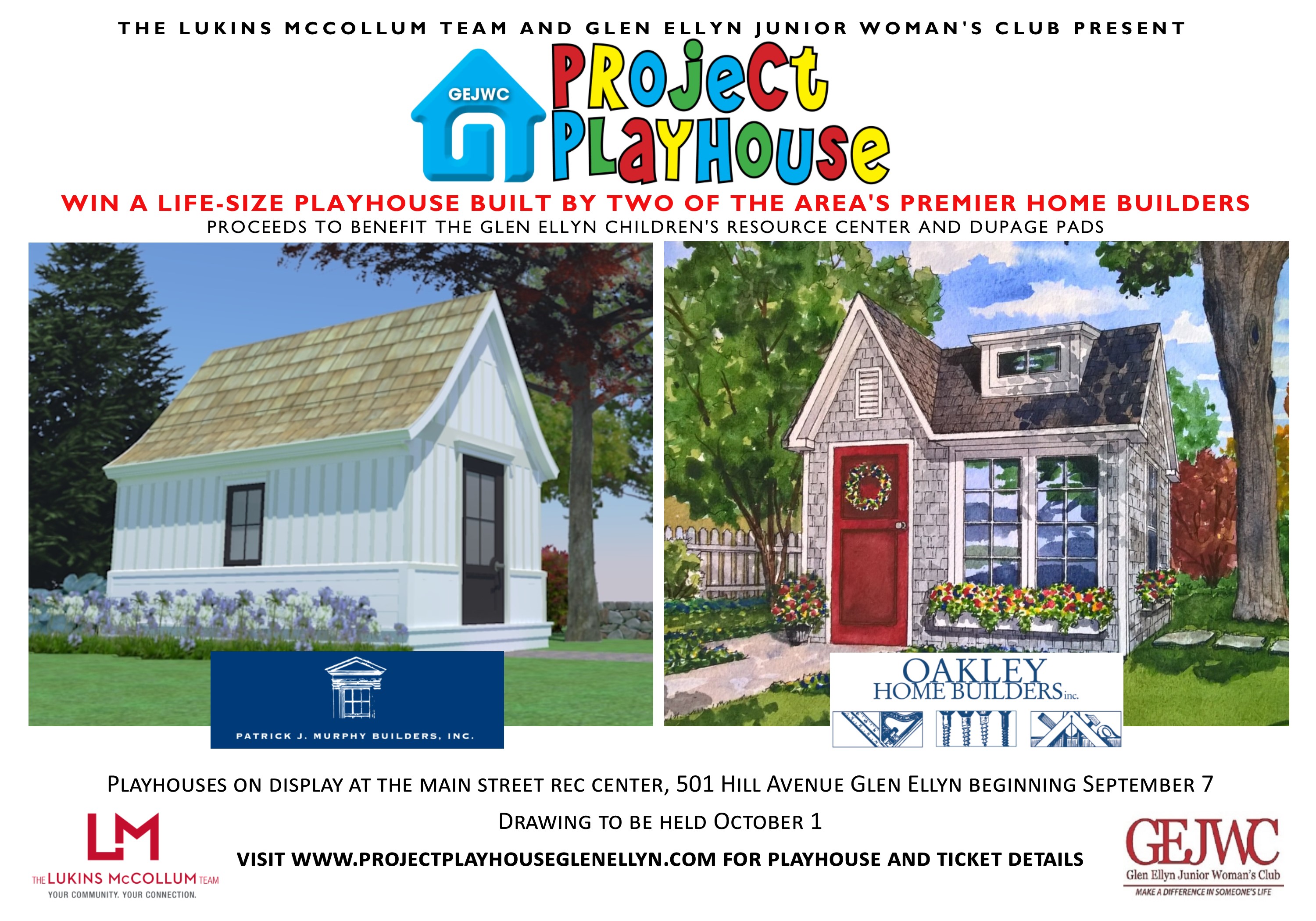 Project Playhouse 2016 Raffle