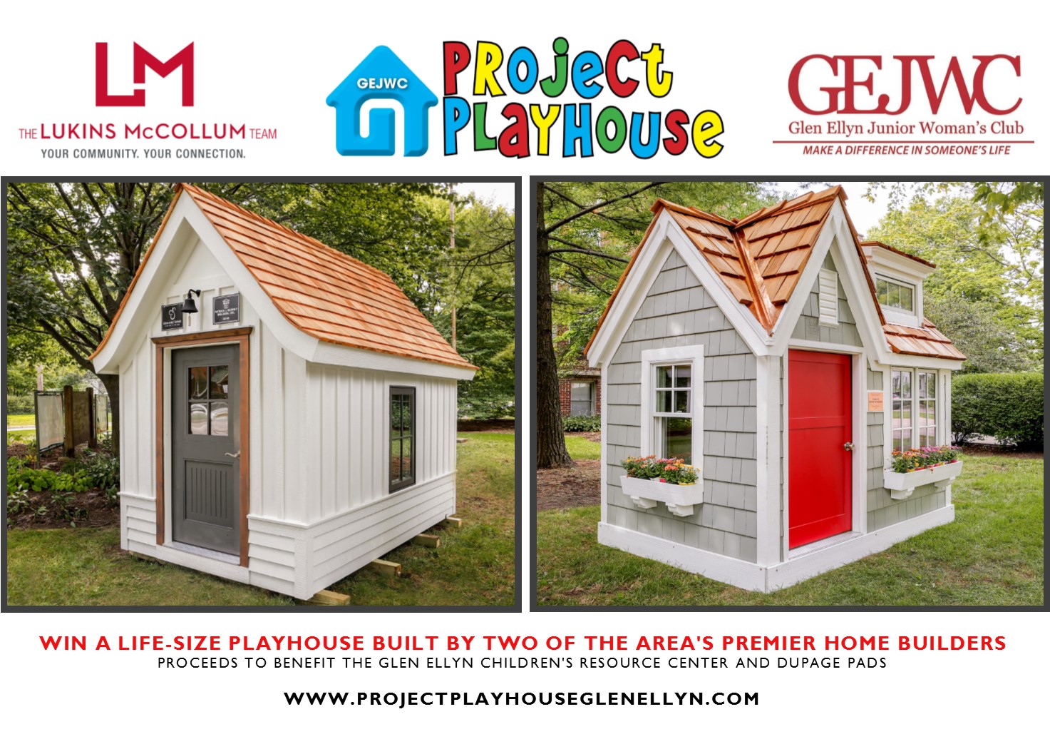 THE PLAYHOUSES HAVE ARRIVED! PROJECT PLAYHOUSE 2016