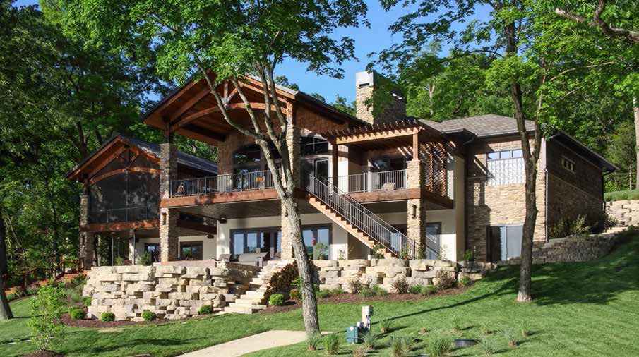 Cabin Lake Of The Ozarks