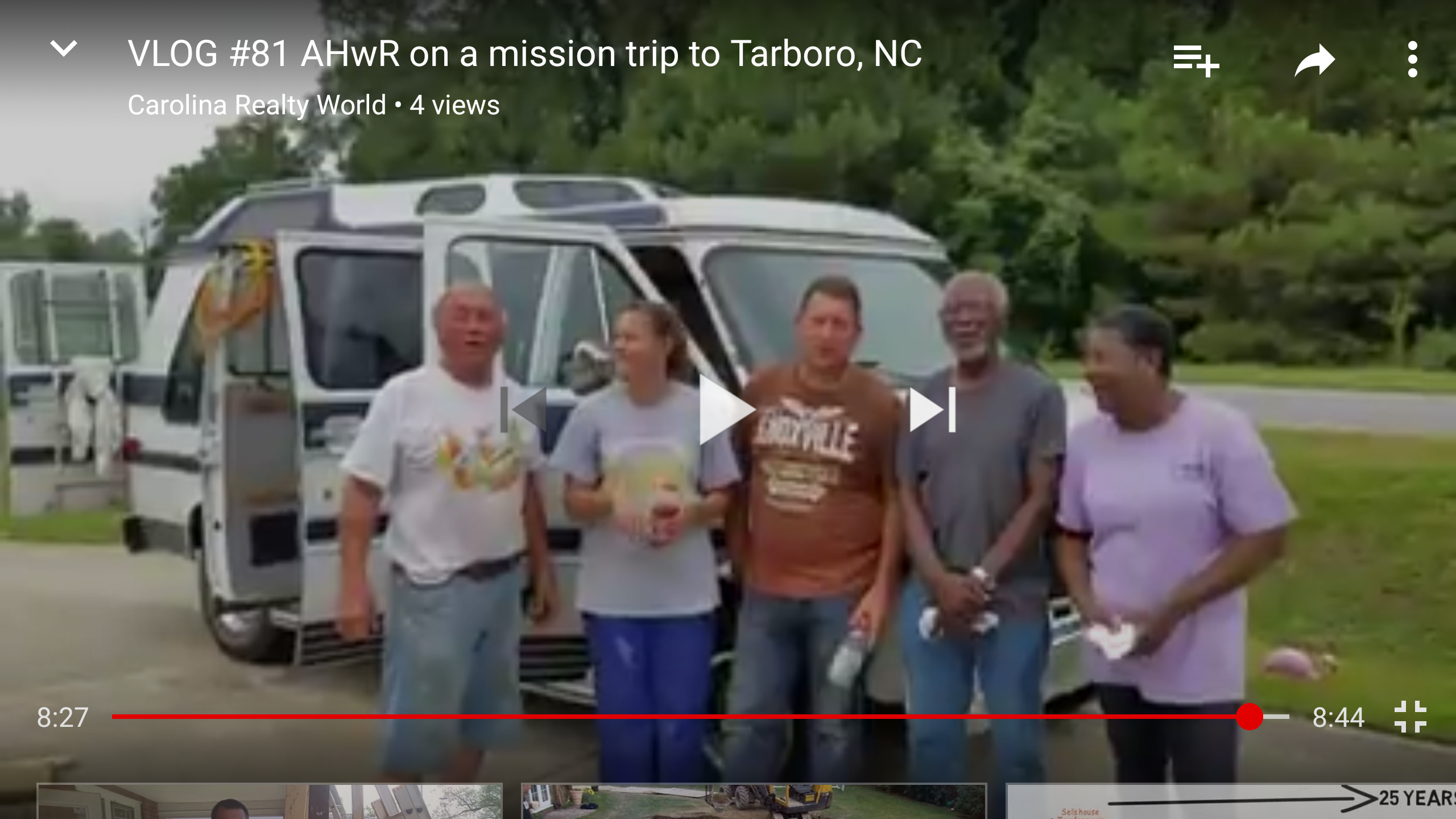 VLOG #81 At Home With Robbie is on a mission trip to Tarboro, NC