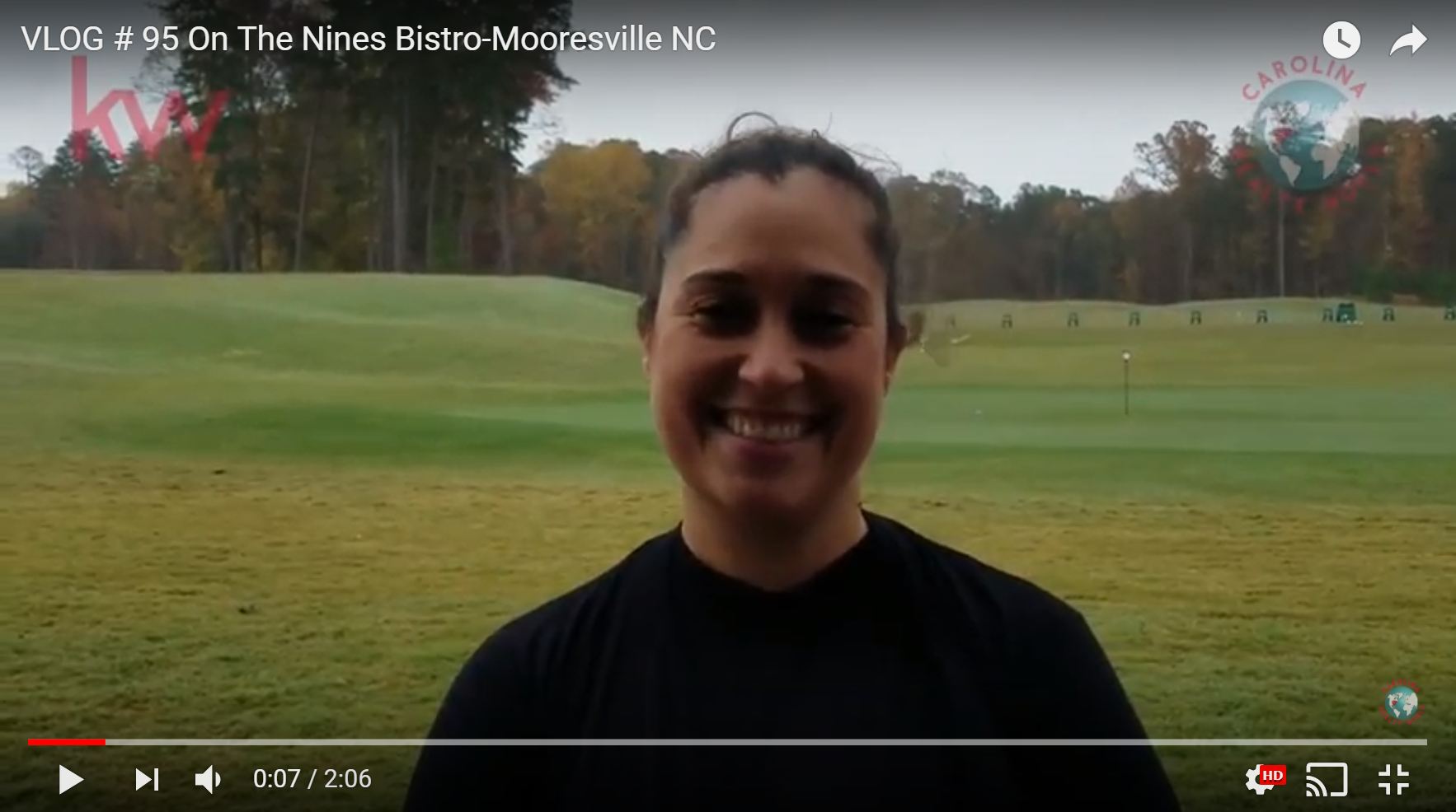 VLOG # 95 On The Nines Bistro-Mooresville NC