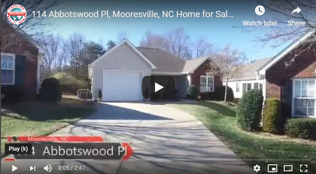 114 Abbotswood Pl, Mooresville, NC Home for Sale VLOG # 160