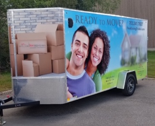 Millam Real Estate Moving Van