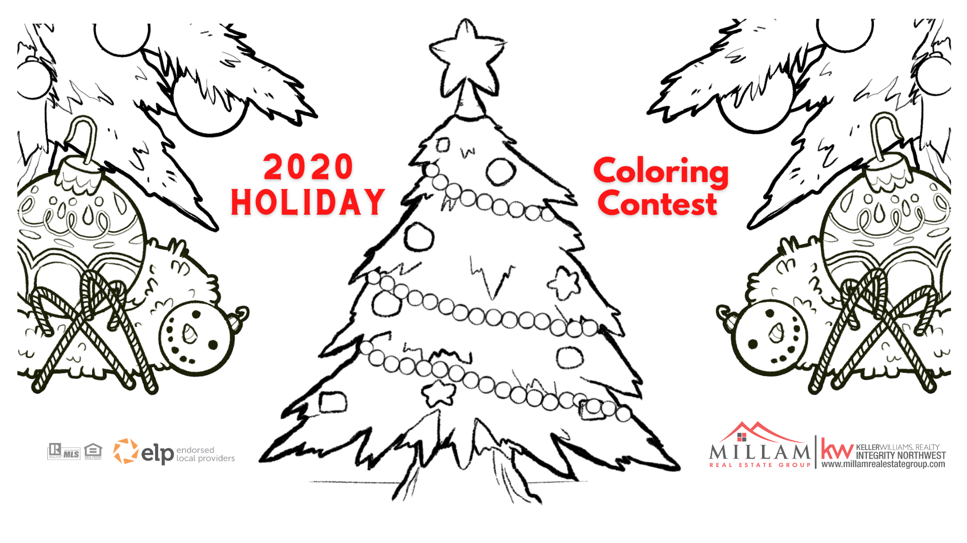 Holiday Coloring Contest 2020
