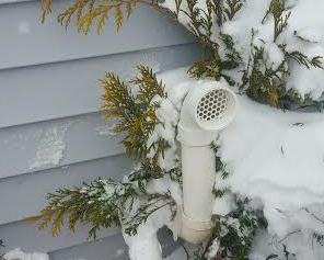 Keep Vents Clear of Snow and Ice
