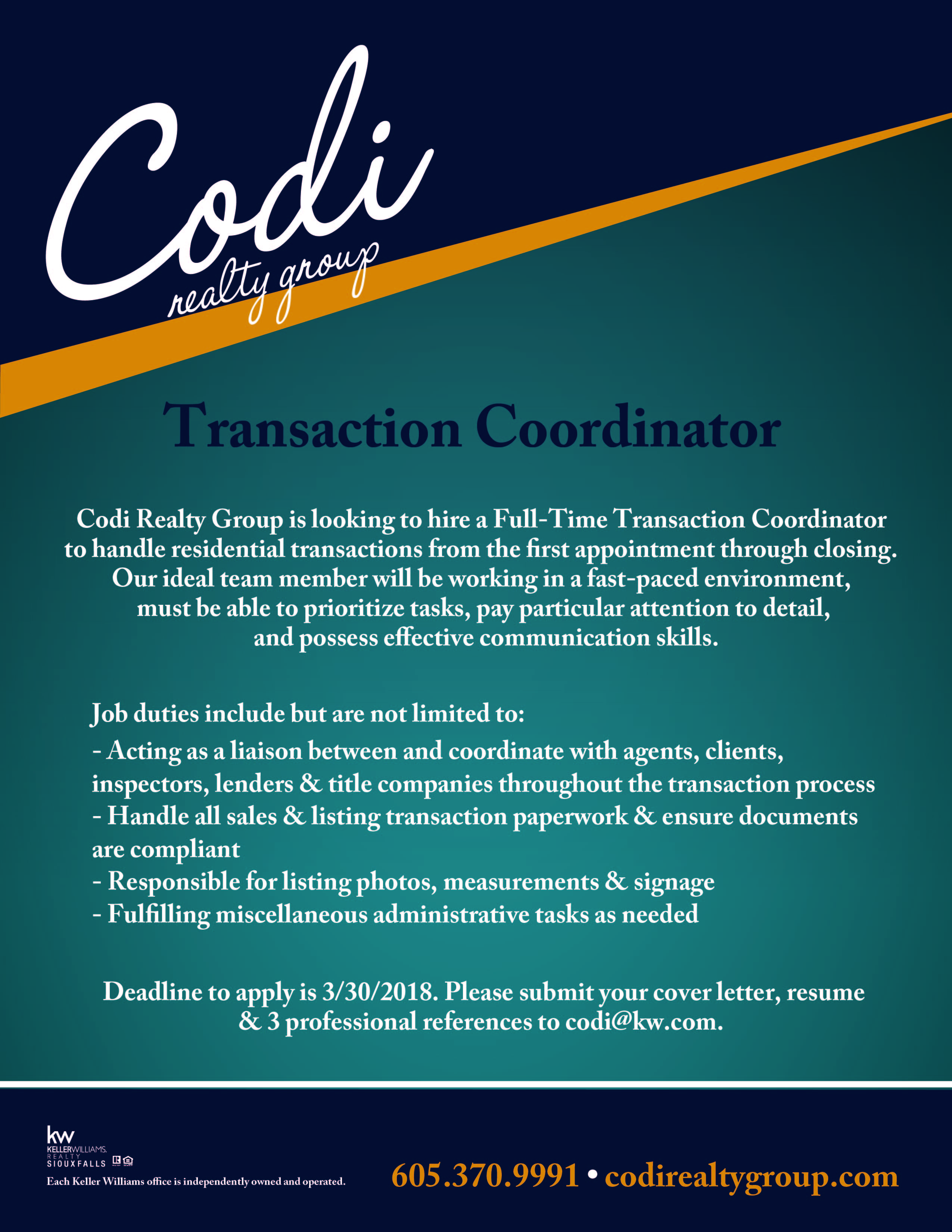 We're Hiring!