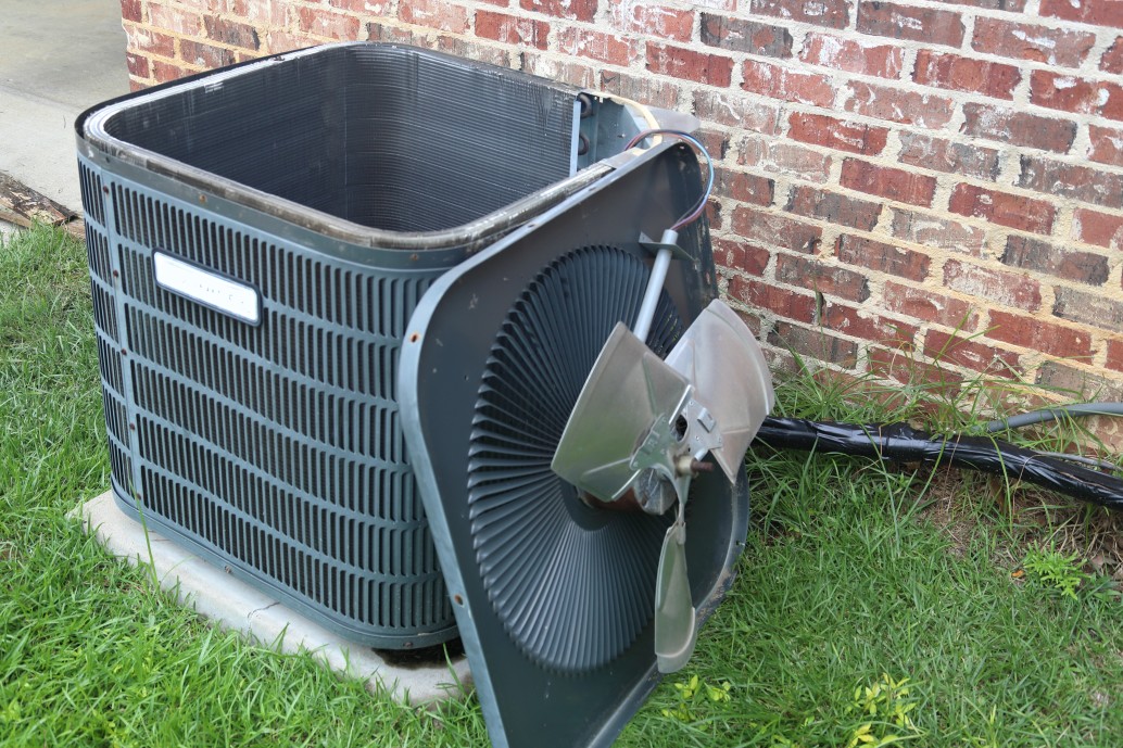 Damaged HVAC System