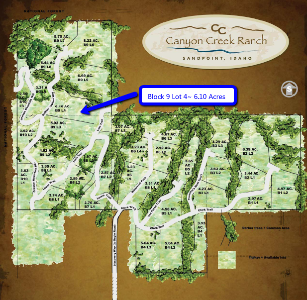 Canyon Creek Ranch Sagle Idaho - $130,000