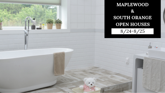 Maplewood & South Orange Open Houses - Sat & Sun, 8/24-8/25