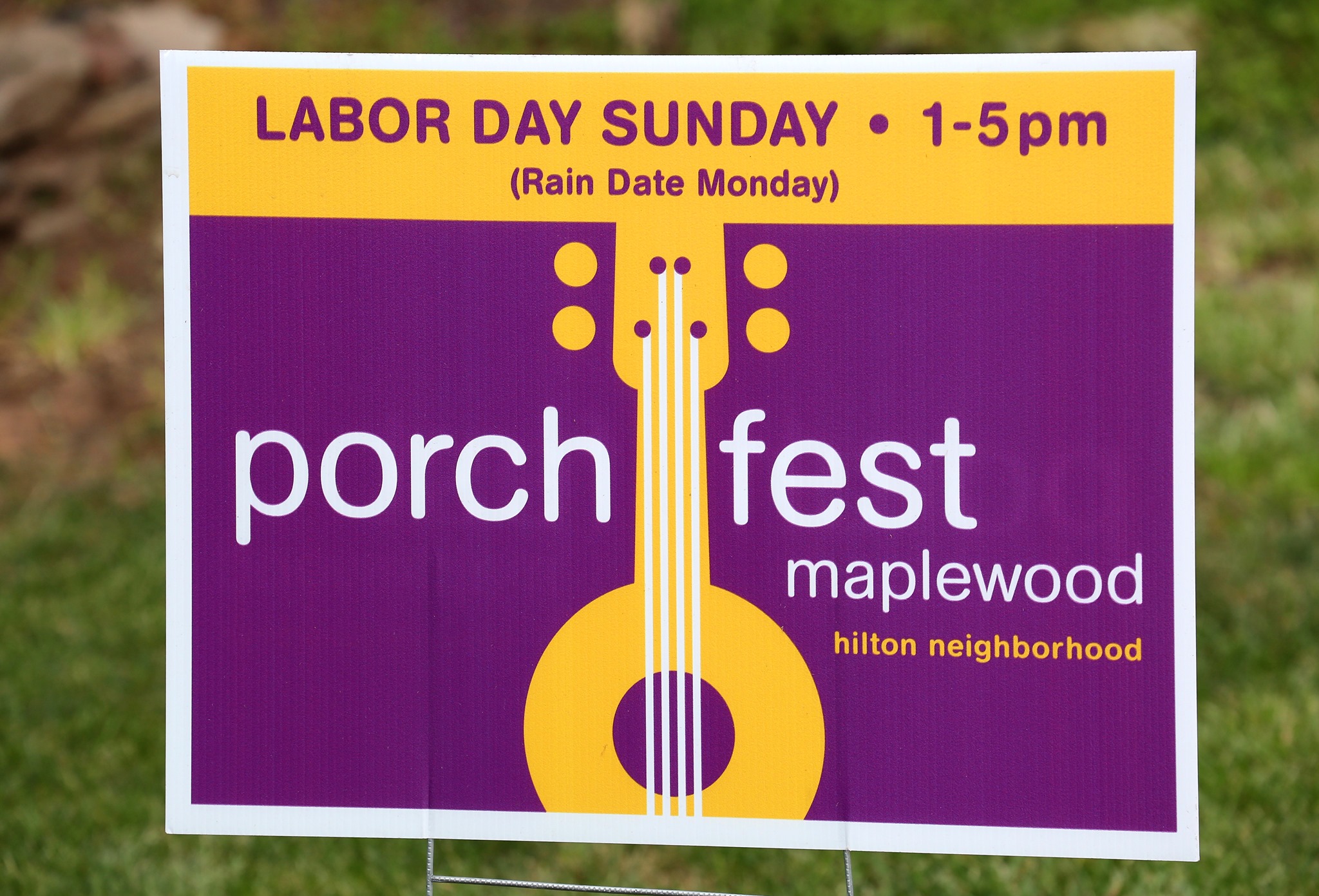 Maplewood Porchfest is back on 9/1 (rain date: 9/2)