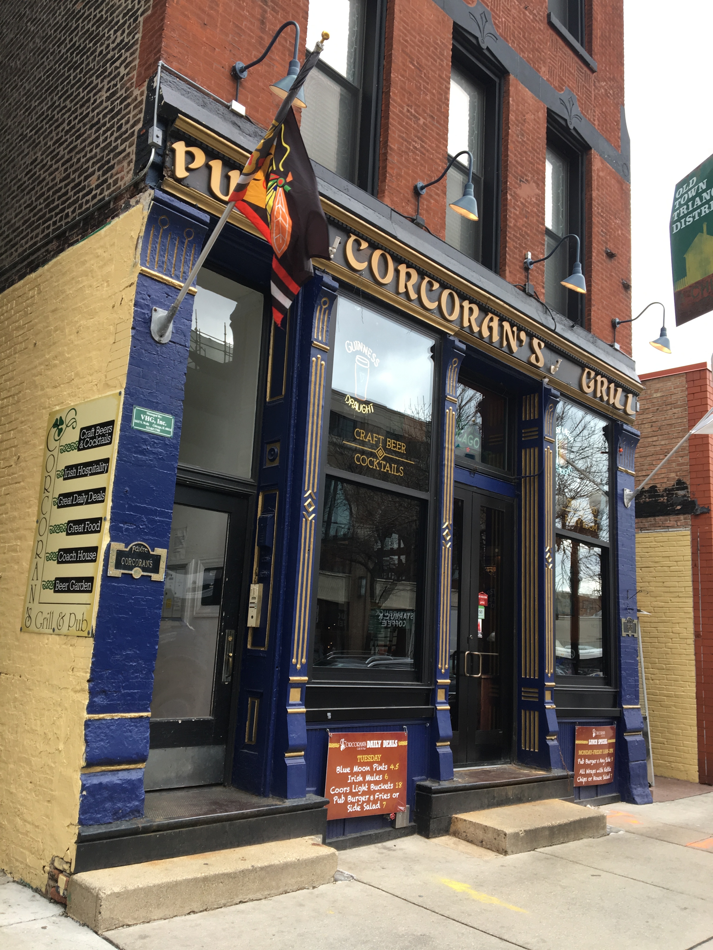 Chicago Old Town Corcoran's Pub and Grill