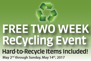 COMMUNITY SPOTLIGHT | Arvada Free Two-Week Recycling Event