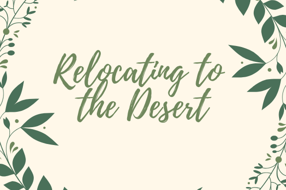 Relocating to the Desert