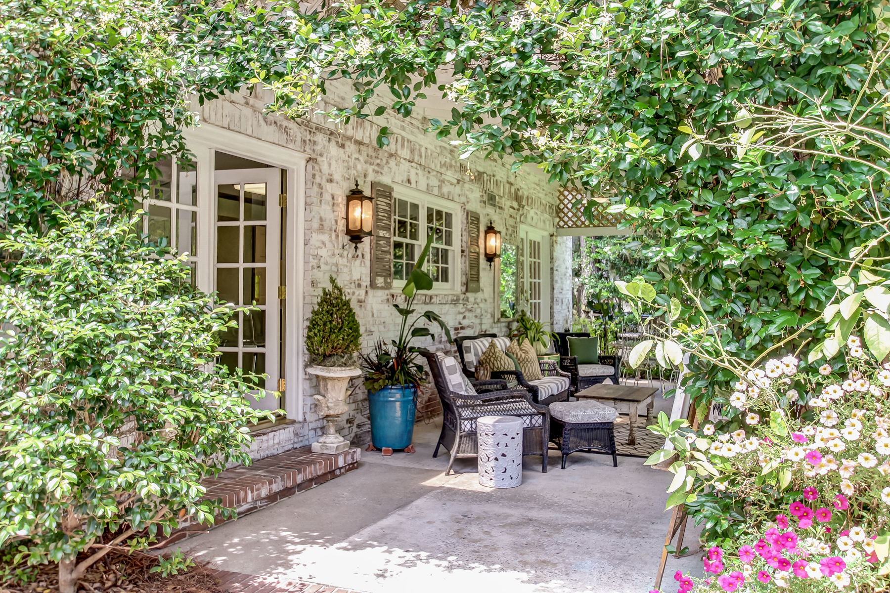 With the holidays around the corner, this home offers the ideal setting for entertaining guests inside and out.