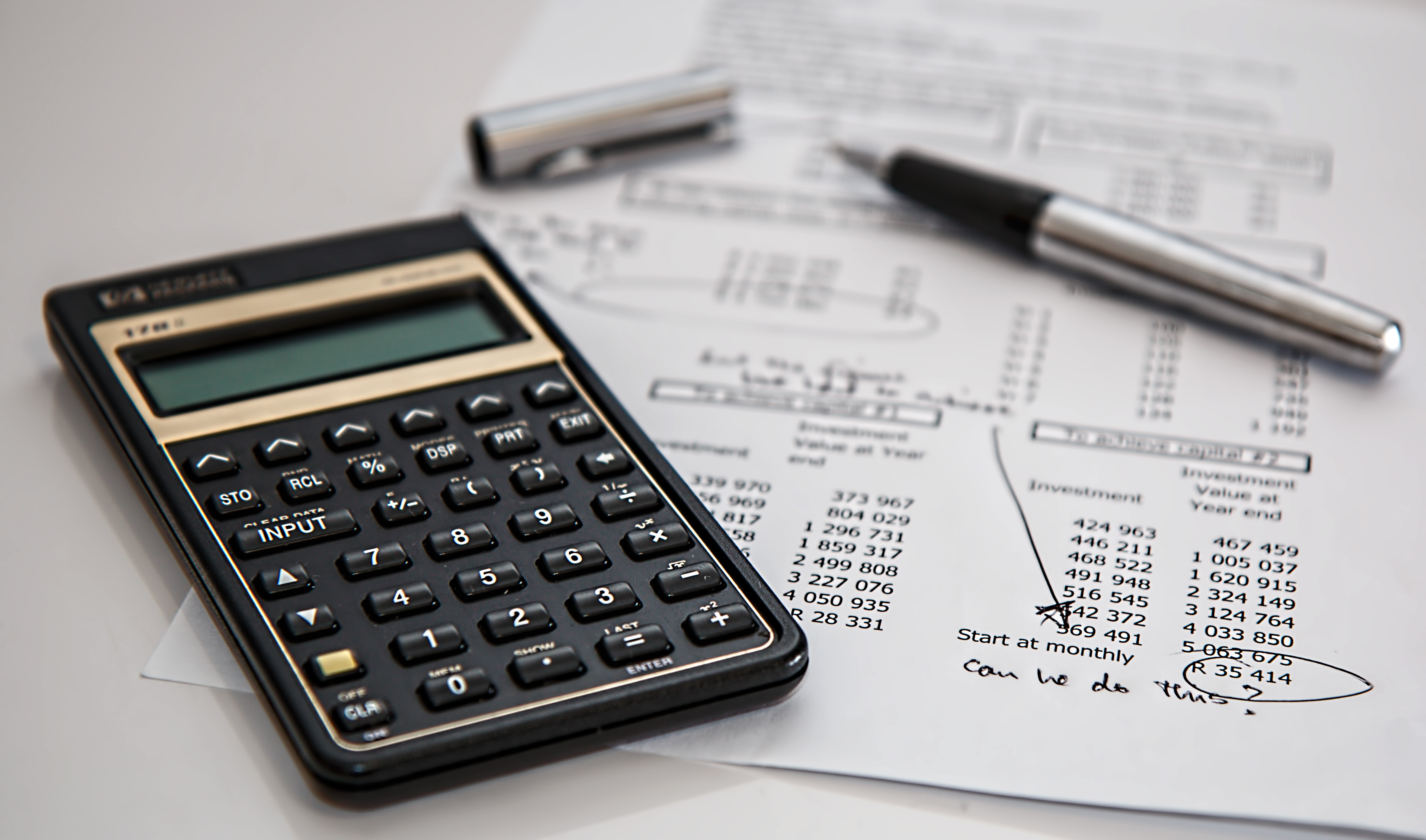 Dealing with Financing