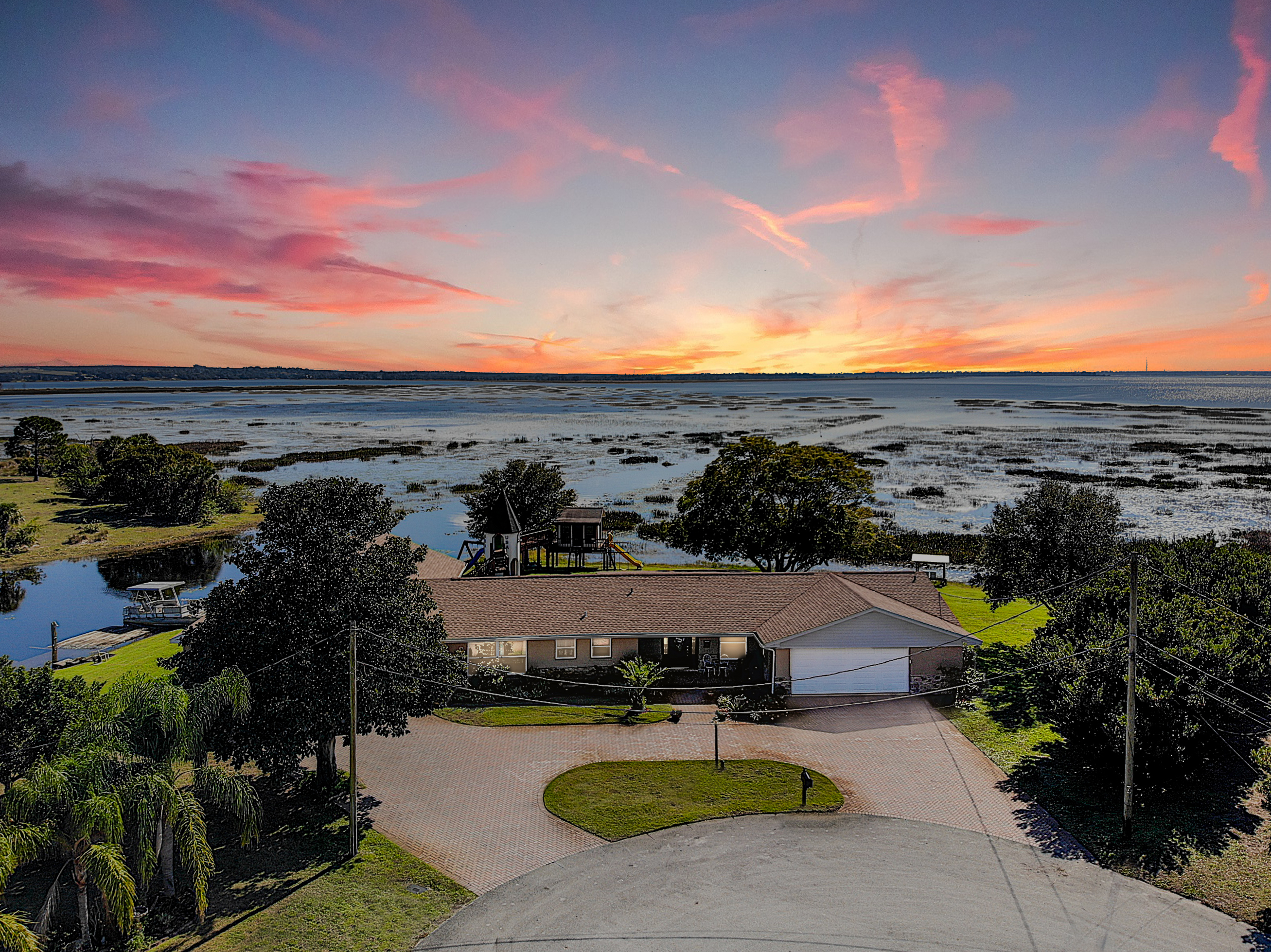 Sold their lake front home on Crooked Lake