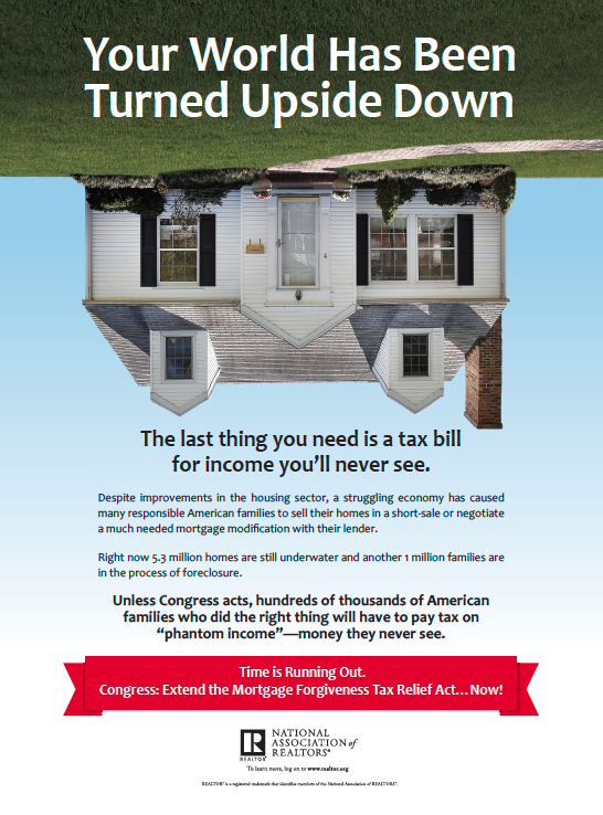 Help Extend Mortgage Debt Forgiveness