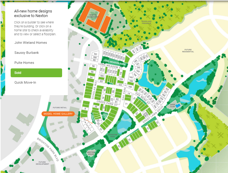 Nexton - Custom Homes in a Master Planned Community
