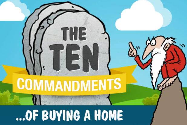 The Ten Commandments of Buying a Home