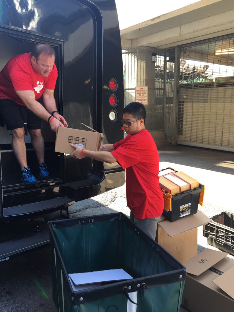 KW in action in Hurricane Harvey Cleanup!