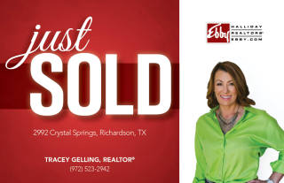 Just Sold Richardson Home