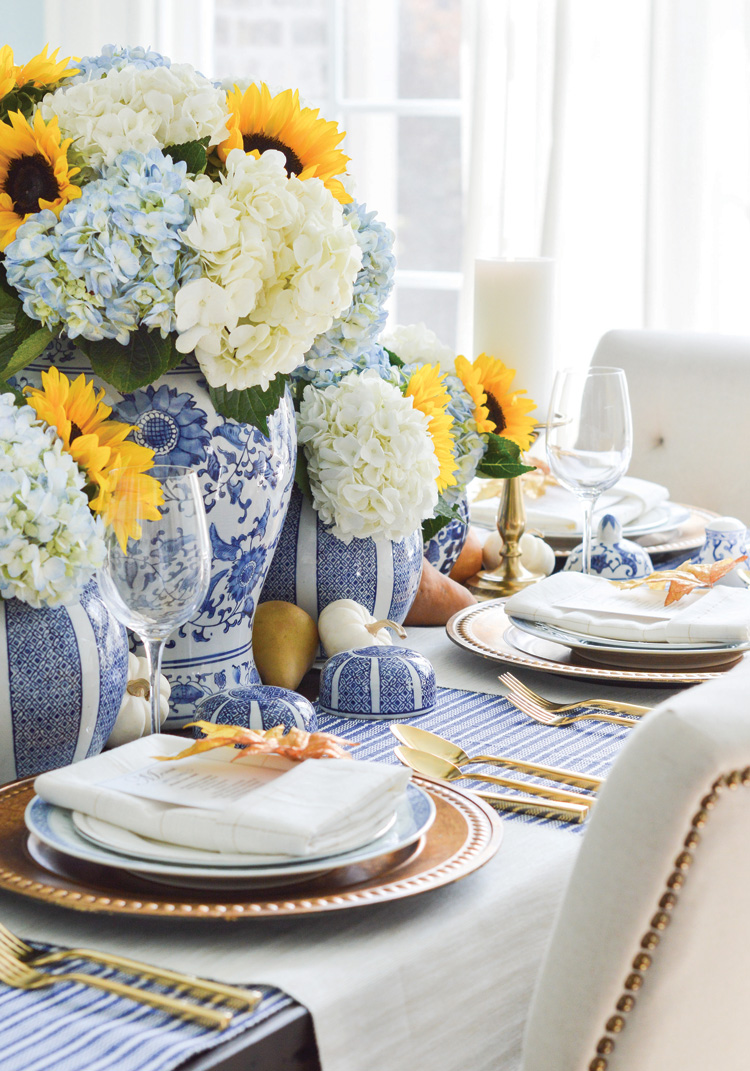 Southern Hospitality - A Nontraditional Autumn Tablescape with Classic Charm