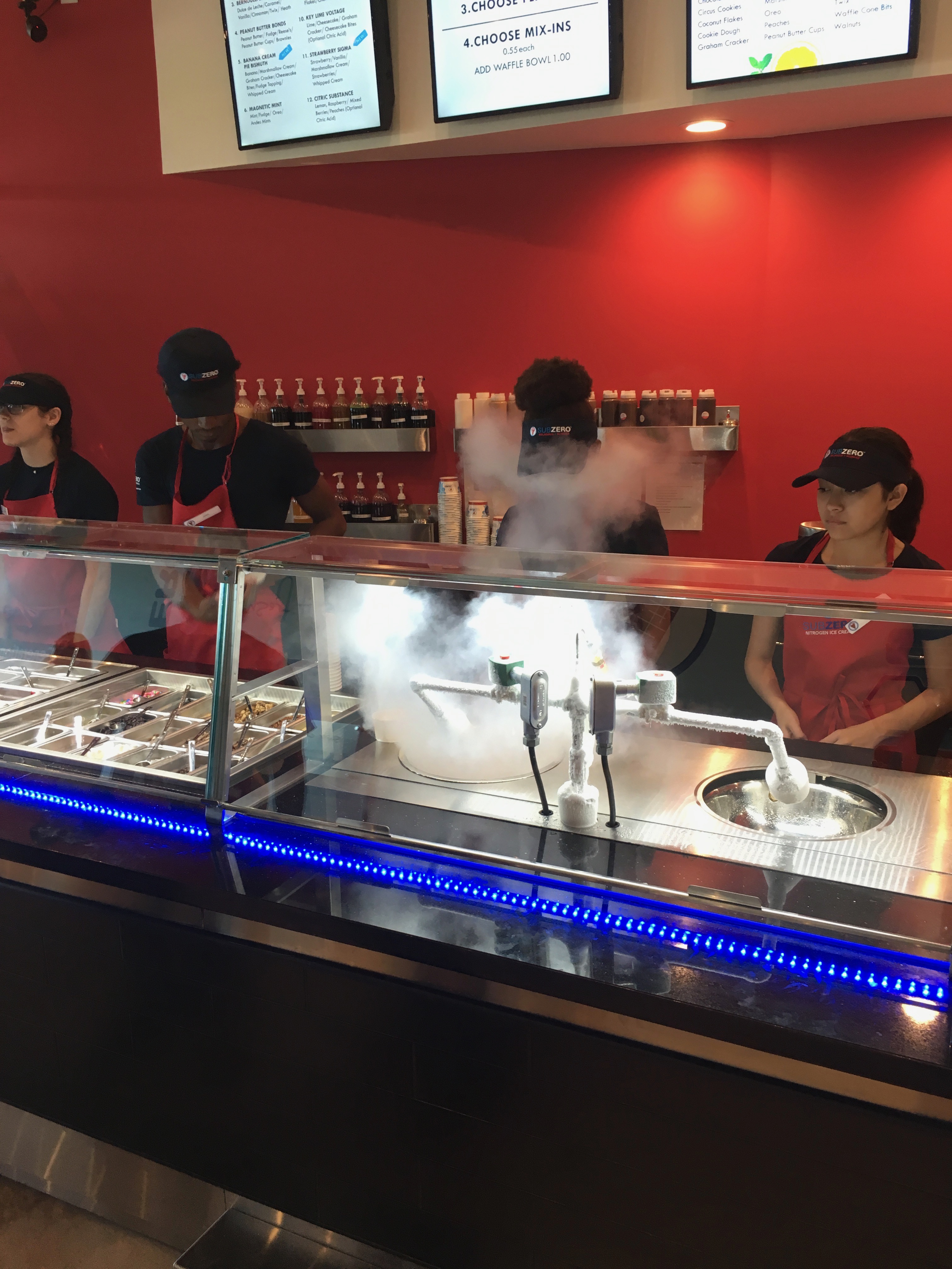 Sub Zero Nitrogen Ice Cream