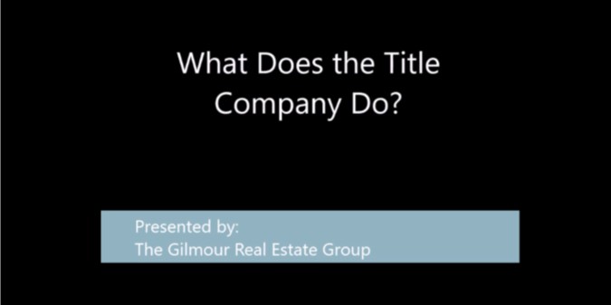 What does a Title Company do?