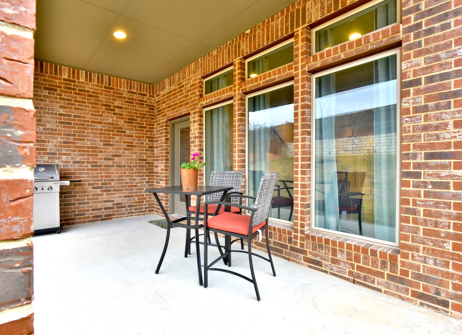 image of back porch for real estate photography austin