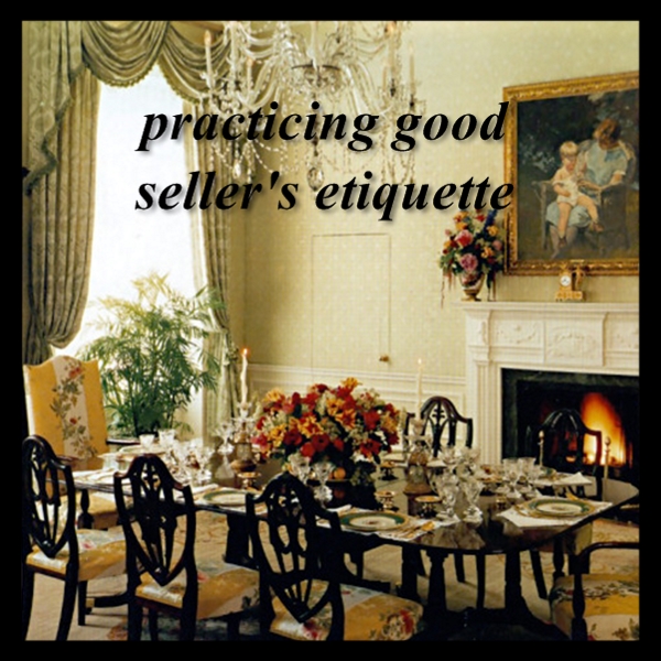 Seller Etiquette