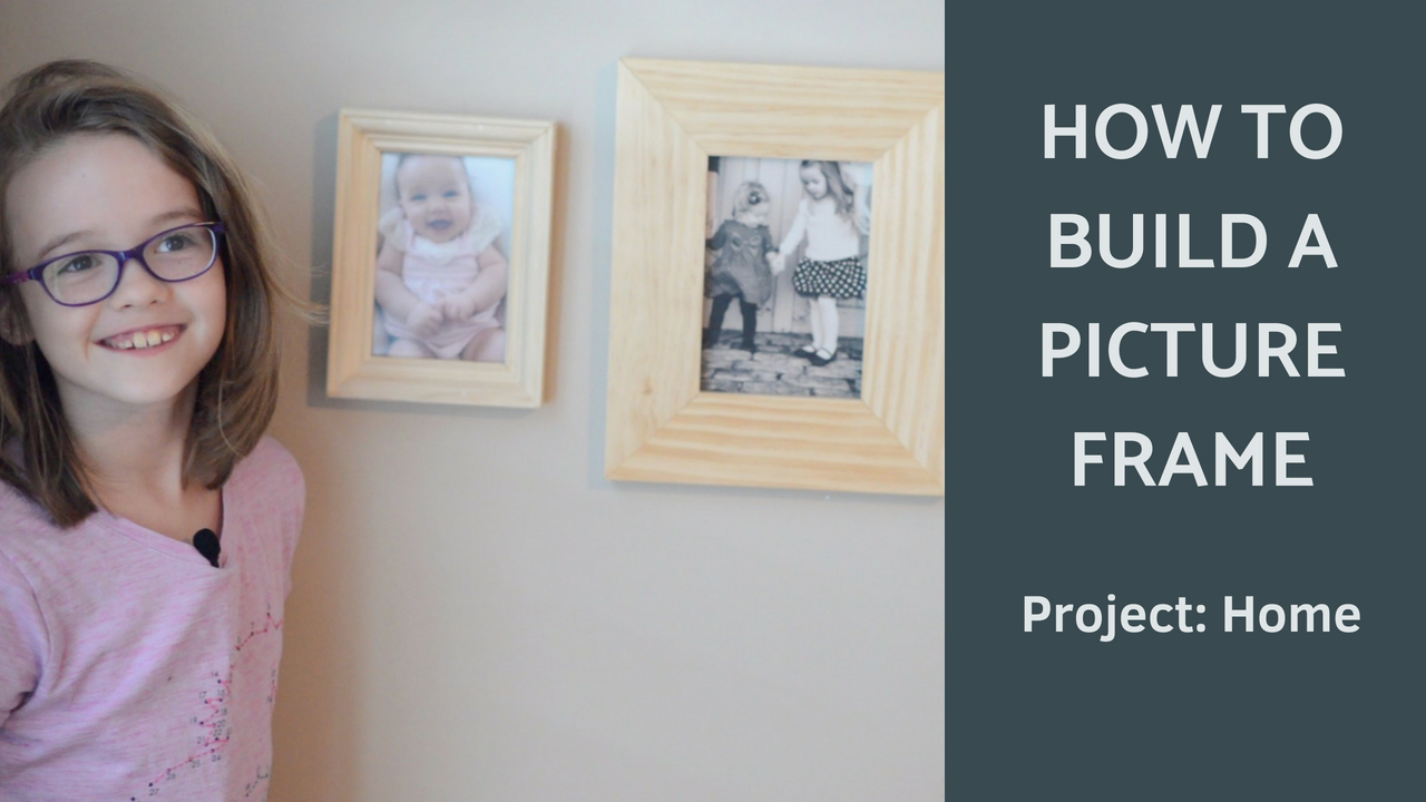 How to build a picture frame - Tutorial Video
