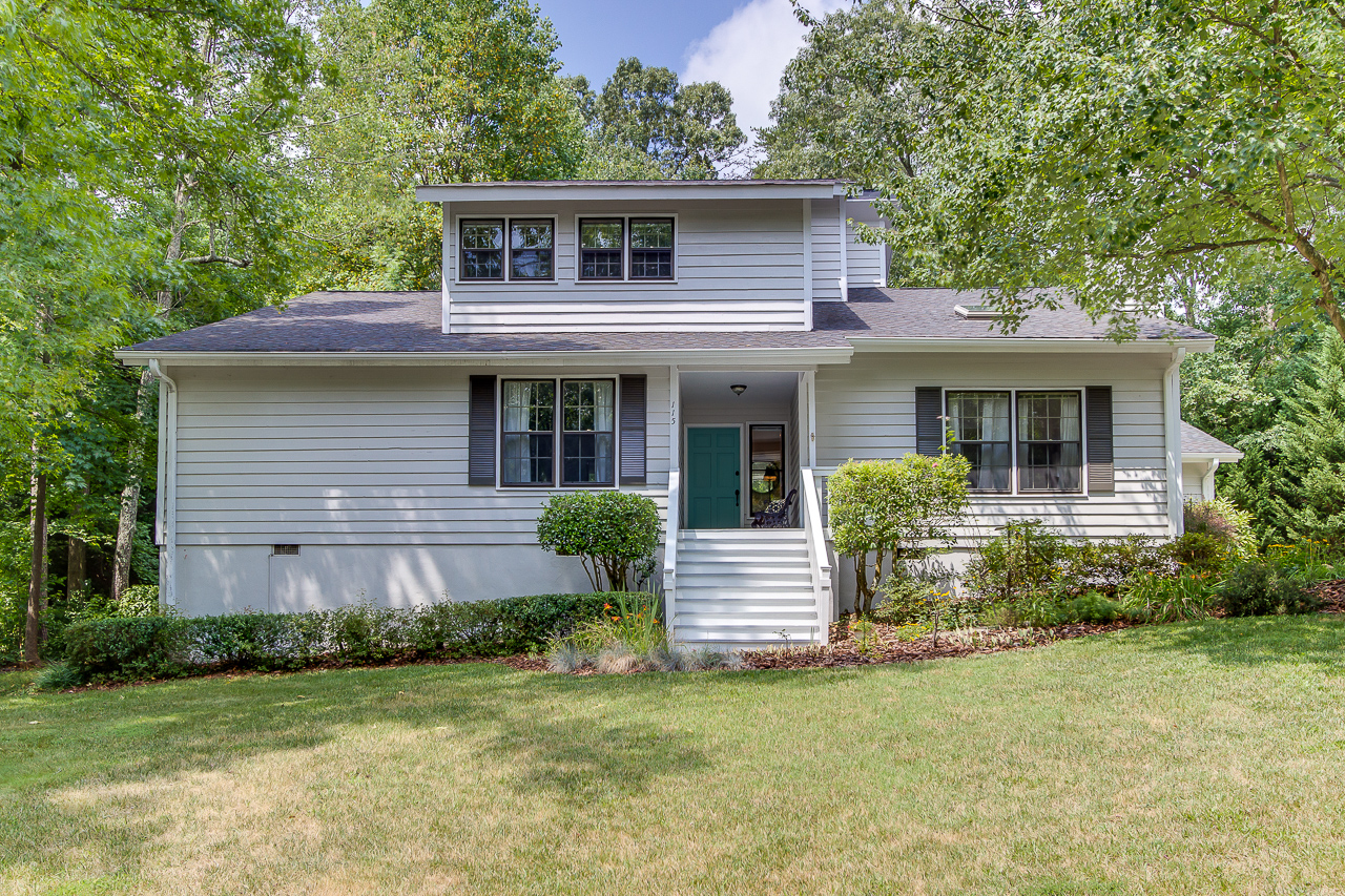 …our house stood out from the rest!
