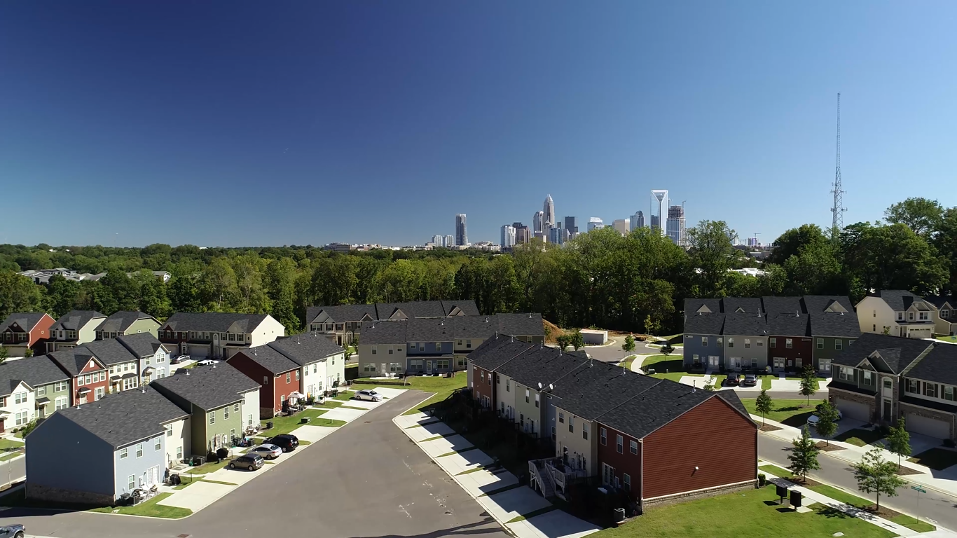 West Charlotte New and Old Neighborhoods