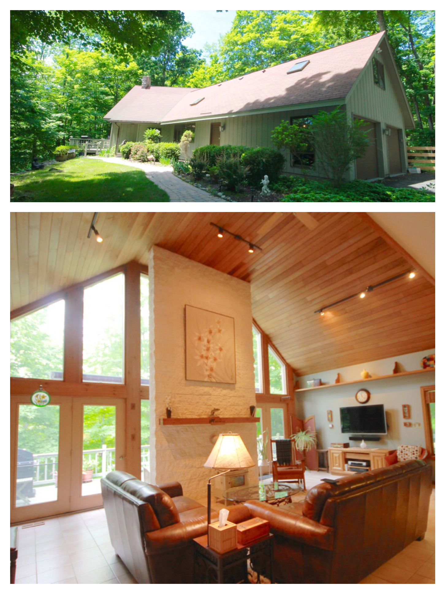 Custom passive solar home on over 6 acres!