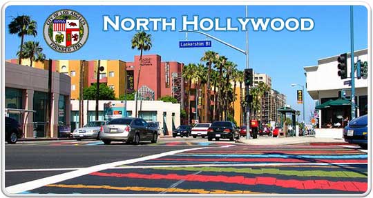 North Hollywood is known for its arts district and the academy of television.