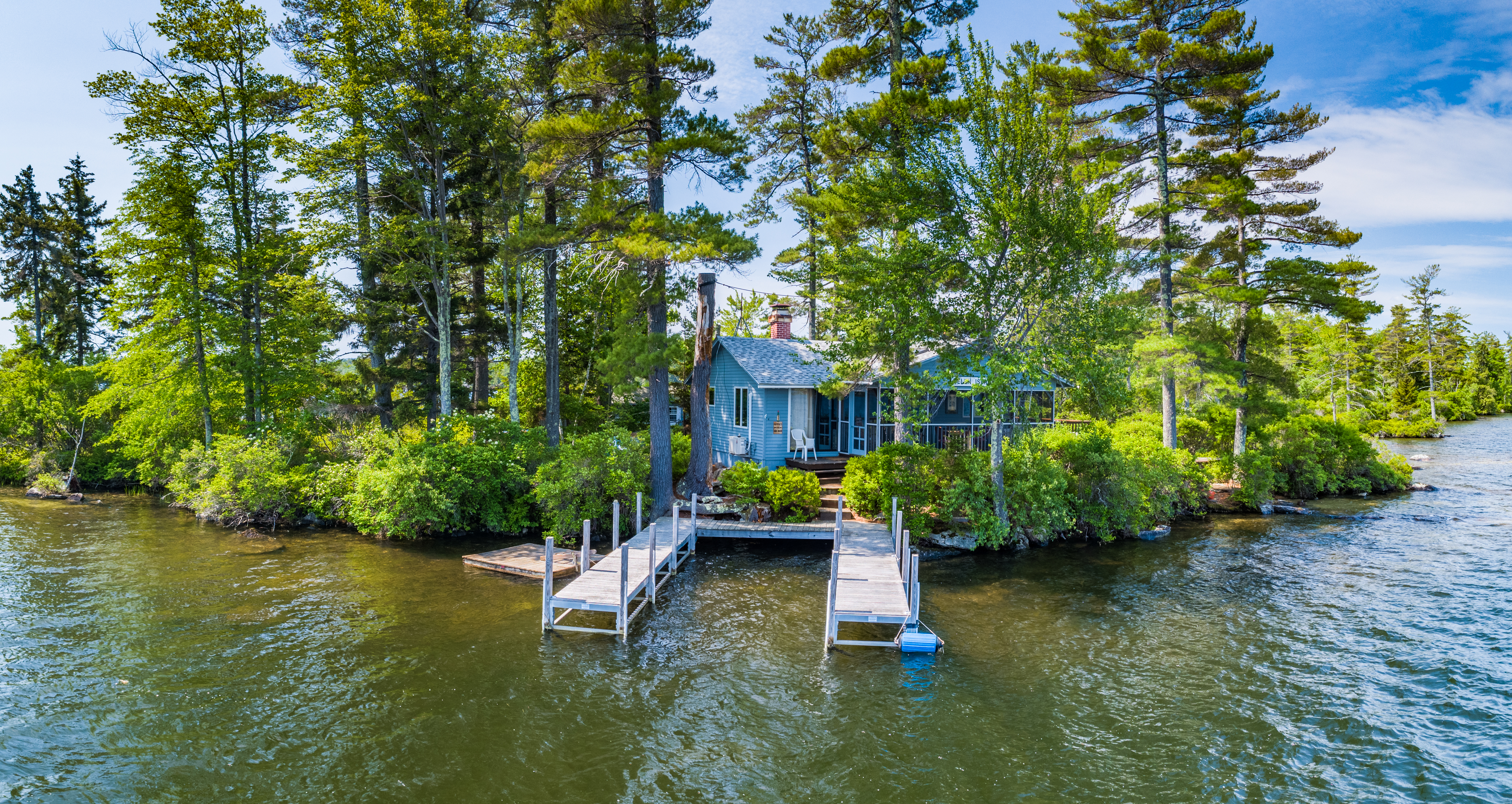 Helen Island On Lake Winnipesaukee In Tuftonboro Nh