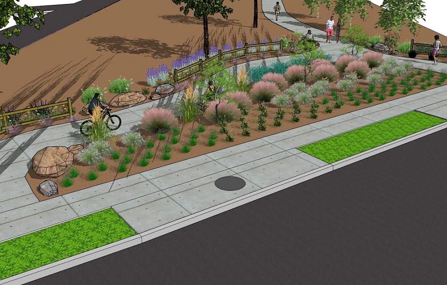 Empty Dirt Lot Between Park And Ximeno to be Transformed Into Walkable Greenway