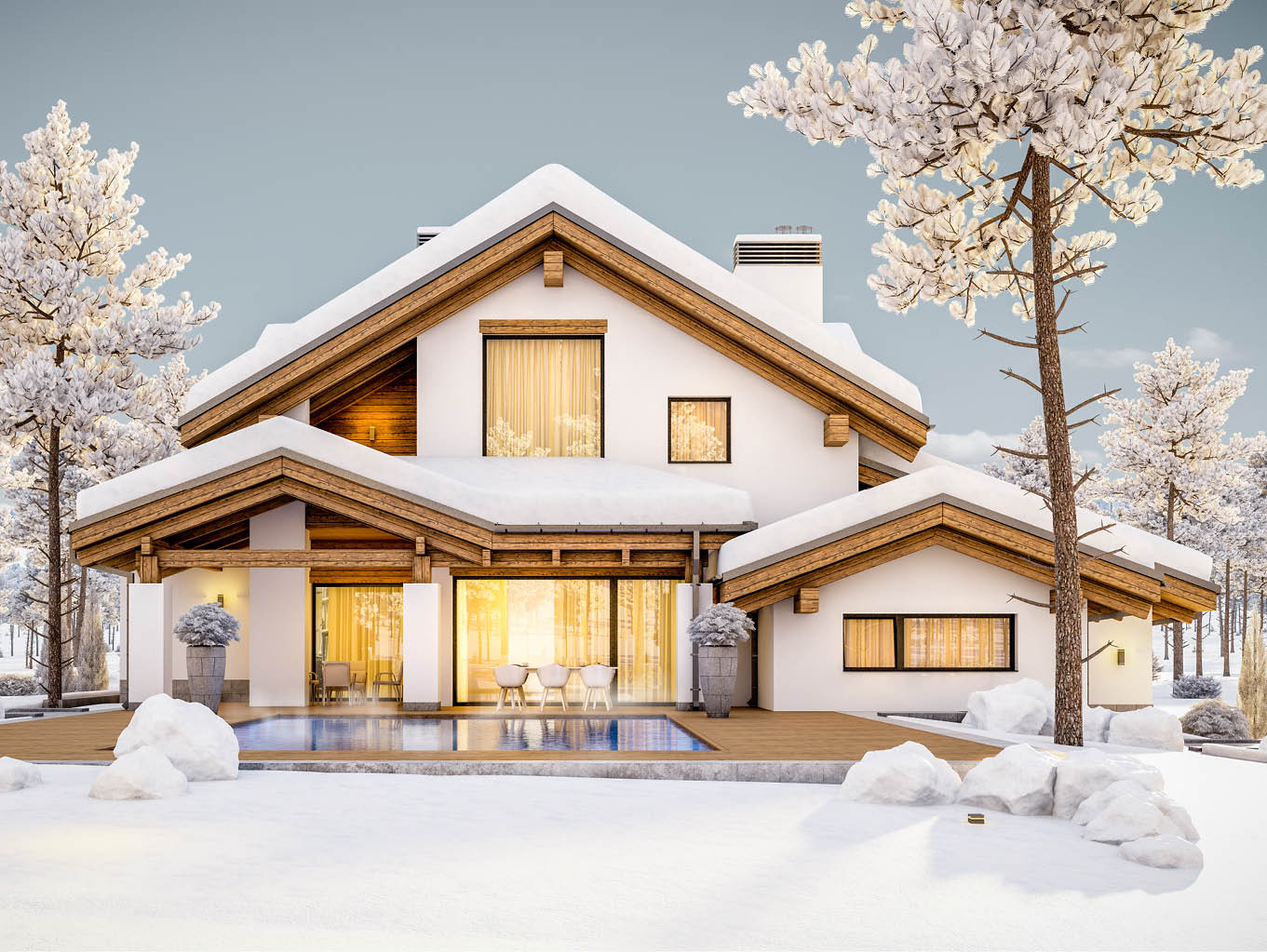the top 5 ways to effectively stage your home in winter
