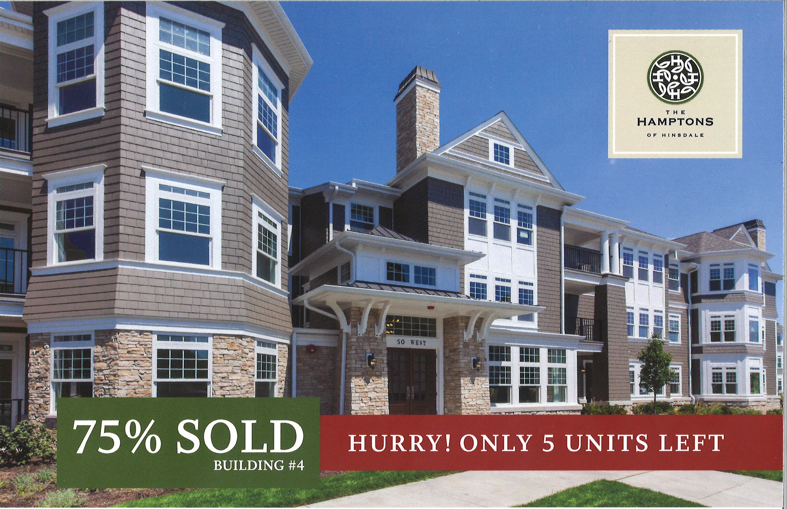 Hinsdale Condos - New Construction Building #4 Only 2 UNITS LEFT!