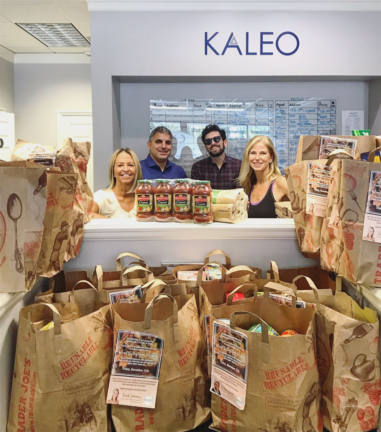Inland Valley Hope Partners Food Drive KALEO