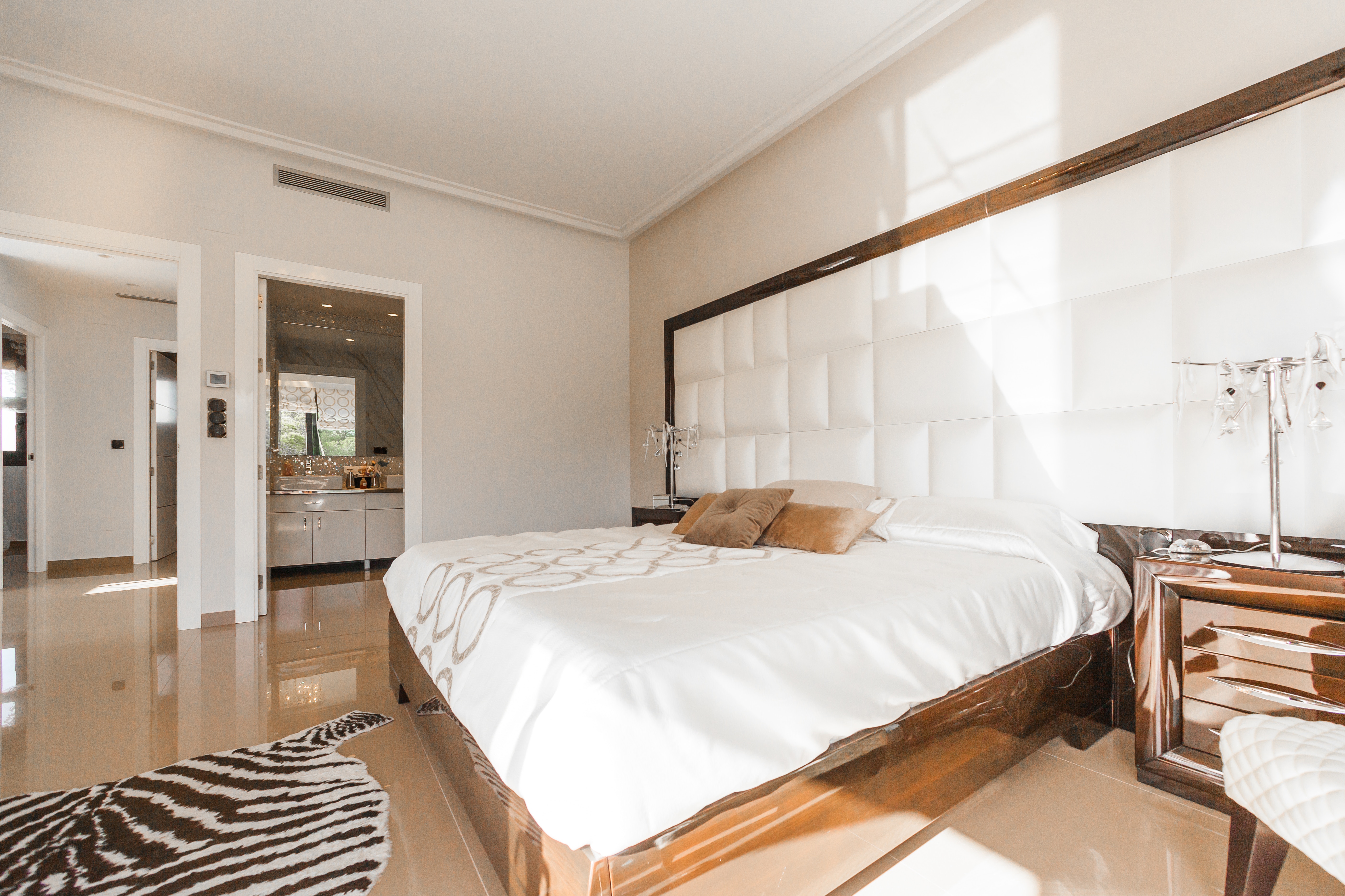 Master Bedroom Staging