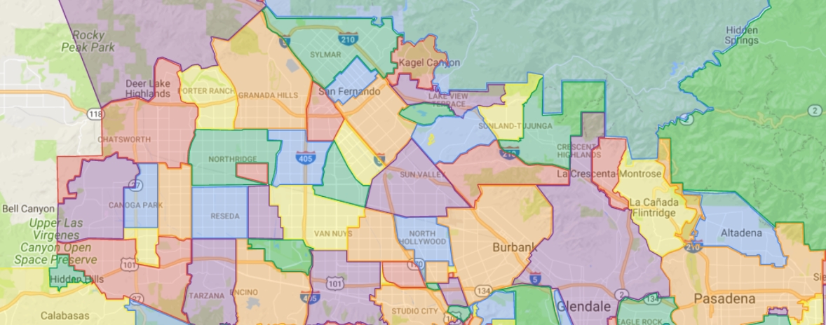 The San Fernando Valley: Mapped
